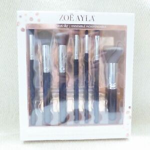 ZOE AYLA Must Have 7 Piece Professional Makeup Brush Set - NEW IN BOX