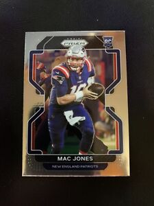 2021 Panini Prizm Mac Jones Base Rookie Card #336 RC New England Patriots
