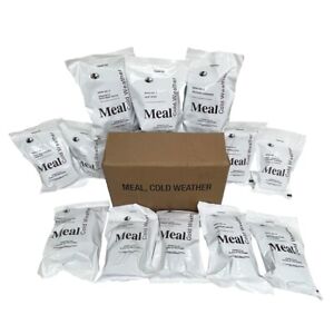 Cold Weather Military MRE Case - 12 Meals - JAN 2024 or later INSP Date
