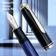 Pelikan Souverän M805 Fountain Pen F - Black-blue