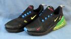 NIKE AIR MAX 270 GS BLACK GHOST GREEN YOUTH SHOES Size 7Y - DD9715-001