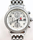 Michele CSX White Women's Watch Diamond Sapphire Dial - MWW03M000001 - Preowned