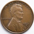 1931-D Lincoln Wheat Penny Cent Extremely Fine (XF), Denver Mint