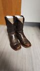 Chisos No 2 Cowboy Boots Size 11.5D in Brushed Brown
