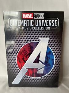 ALL 24 MARVEL CINEMATIC UNIVERSE MOVIE COLLECTION 13-Disc DVD Free Shipping
