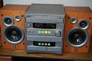 Yamaha GX-505 Hi-fi Mini Component Stereo System Vintage Horizontal Cassette CD