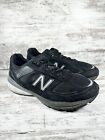Women's New Balance 990v5 Black Suede Sneakers Sz 8B Athletic Gym