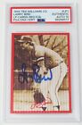 Larry Bird HOF Signed 1994 Ted Williams Red Foil Baseball Card LP1 PSA 10 Auto