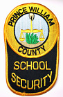 Prince William County Virginia School Security Patch - FREE US SHIPPING !