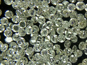 50 PIECES LOOSE WHITE SINGLE CUT DIAMOND LOT I1-3 Clarity PARCEL 0.70 MM
