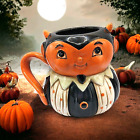 Devil Mug Coffee Cup Johanna Parker Retro Style Halloween Decorations