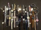 Large Job Lot Vintage Watches All Running Well Lots Of Makes 30 Watches In Total