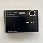Sony Cyber-shot DSC-T70 8.1MP Digital Camera - Black