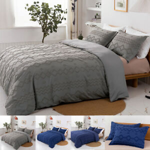 3Pcs Duvet Cover Set 1800 Series Hotel Quality Ultra Soft Covers for Comforter