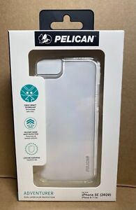 Pelican Adventurer Case for iPhone 8 Clear - Low profile slim design Dual Layer