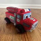2020 My First Hess Truck Plush Firetruck Lights and Sounds - Works!