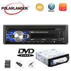Single 1 Din Car Radio DVD CD MP3 Player Audio Stereo FM Bluetooth In-dash Unit