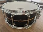Craviotto Custom Shop Snare Drum 14x6.5 Maple W/cherry Inlay Gloss Lacquer.