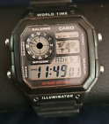 Casio AE1200WH watch nice clean great solid timepiece
