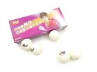 1 Pack (10 balls) Dhs Table Tennis Balls D40+ Ping Pong Balls 1-Star White Color