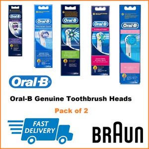 Oral B Genuine Electric Toothbrush Heads (All Types Available) - New in Box