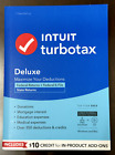 New ListingAuthentic TurboTax 2023 Deluxe Federal & State Tax PC &Mac CD &DL - NEW SEALED