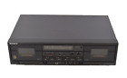Sony TC-WR570 Dual Double Stereo Cassette Tape Deck Dolby B-C-NR-HX KINDA WORKS