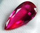 Natural 100.00 Ct Mozambique Pink Ruby Pear Cut Loose Gemstone Certified !