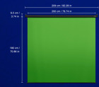 Elgato 10GAO9901 wall or ceiling Green Screen with pull down mechanism