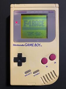 Nintendo Original Game Boy DMG-01 Handheld System - Gray. Works! See Description
