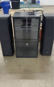 *LOCAL PICKUP ONLY*Sony Hi Fidelity Stereo System, Speakers & Audio Rack TESTED