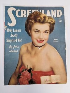 SCREENLAND Magazine HEDY LAMARR REALLY SURPRISED ME JULY 1950
