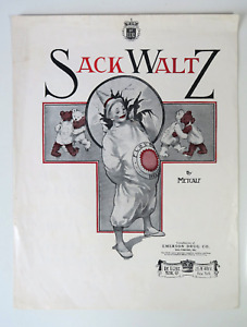 Sack Waltz - Bromo-Seltzer Large Format  VTG 1921 Sheet Music