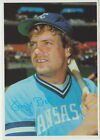 George Brett, 1980 Topps Supers 5x7 #14, Gray Backs, Kansas City Royals, HOF