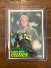 1981 Topps Basketball #4 Larry Bird Boston Celtics 2nd Year HOF MN+