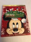 Mickey's Once Upon a Christmas and Mickey's Twice Upon a Christmas Blu-Ray + DVD