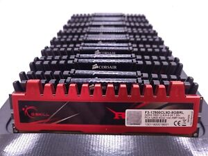 LOT 50 GSKILL CORSAIR PATRIOT 4GB DDR3 PC3-12800 1600 NON ECC DESKTOP MEMORY RAM