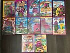 Barney And Friends Movie DVD Lot Of 12 Adventure Theme Titles Let's Go