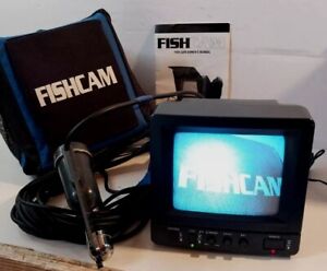FishCam Underwater Video System Surveillance camera - Camera, TV Monitor, Case