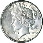 1924 S Peace Silver Dollar About Uncirculated AU See Pics O459