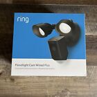 🔥 Ring Floodlight Cam Wired Plus 1080p Outdoor WiFi Camera Night Vision Black🔥