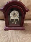 Vintage Windsor Wood And Glass Anniversary Clock