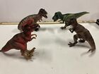 Mixed Lot of 4 Schleich Dinosaurs T Rex Movable Jaws (2011-2016)