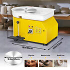 Electric Pottery Wheel with Foot Pedal DIY 25CM 350W Clay Tool Ceramic Machine