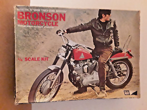 Then came Bronson Harley Sportster Motorcycle 1/8 MPC kit from 1969 TV show #413