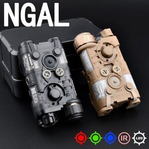 Tactical NGAL Hunting Laser Red Green Blue IR Laser Sight Nylon LED Flashlight