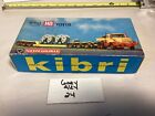 Vintage Kibri HO model kit #B-10118 Scheuerle Faun semi truck open box complete