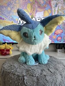 Pokemon Center Vaporeon Comfy Friends Plush New With Tag! US FAST SHIPPING