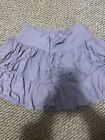 forever 21 mini skirt ruffle purple