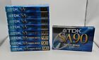 Lot of 9 TDK SA90 Blank Cassette Audio Tapes 90 min High Bias Type II NEW